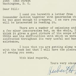 Letter: 1954 October 4