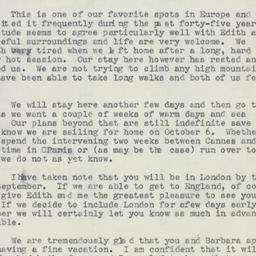 Letter: 1955 August 30