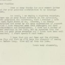 Letter: 1950 October 7