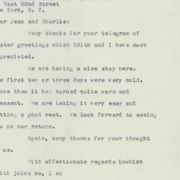 Letter: 1956 April 2