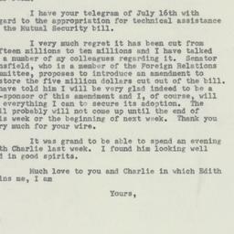 Letter: 1956 July 17