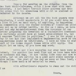 Letter: 1960 February 18