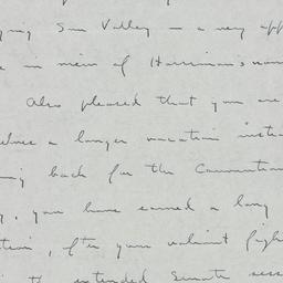 Letter: 1954 September 15