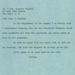 Letter: 1957 April 1