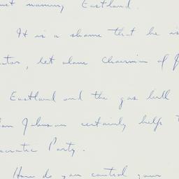 Letter: 1956 April 7