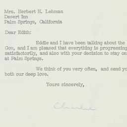 Letter: 1963 February 19