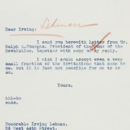 Letter: 1942 January 27