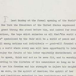 Invitation: 1939 May 5