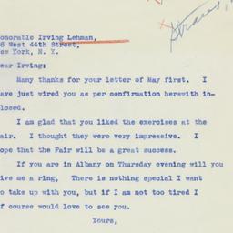 Speech: 1939 May 2