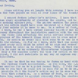 Letter: 1939 July 28