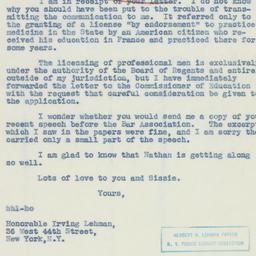 Letter: 1941 January 27