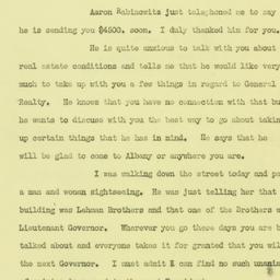 Letter: 1932 July 12