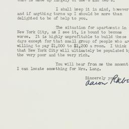 Letter: 1947 November 28