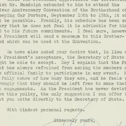 Letter: 1950 August 15
