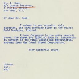 Letter: 1940 July 3
