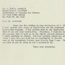 Letter: 1950 July 28