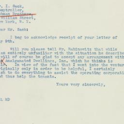 Letter: 1940 June 18