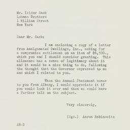 Letter: 1940 May 8
