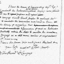 [Document, 1787 April 23]