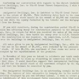 Letter: 1940 May 1