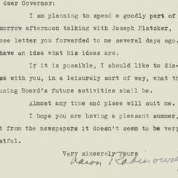 Letter: 1935 August 7