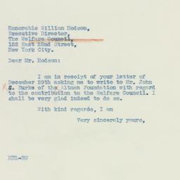 Letter: 1934 January 8