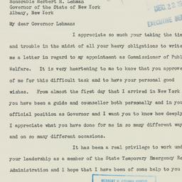 Invitation: 1933 December 20