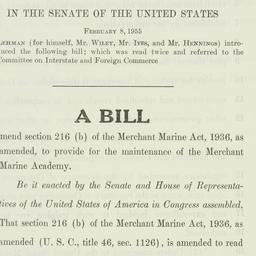 Pamphlet: 1955 February 8