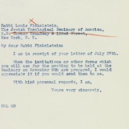 Letter: 1942 July 28