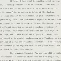 Letter: 1943 September 10