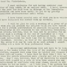 Letter: 1940 July 20