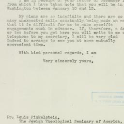 Letter: 1943 December 27