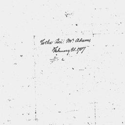 [Document, 1787 February 21]