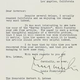 Letter: 1946 July 22