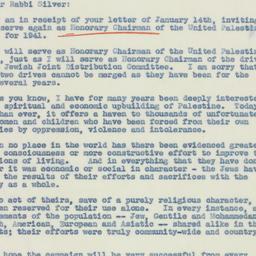 Letter: 1941 January 21
