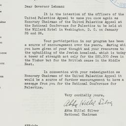 Letter: 1941 January 2