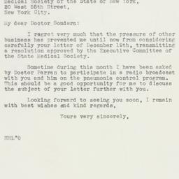 Letter: 1936 January 9
