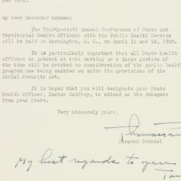 Letter: 1938 February 14