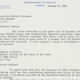 Letter: 1936 January 9