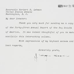 Letter: 1951 May 17
