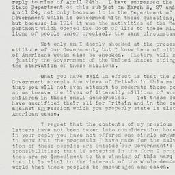 Letter: 1941 June 3