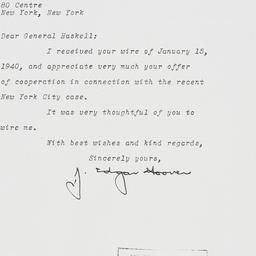 Letter: 1940 January 24