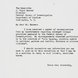 Letter: 1950 March 9