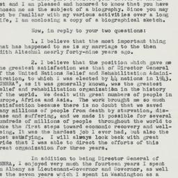 Letter: 1959 March 3