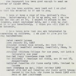 Manuscript: 1960 August 30