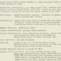 Ephemera: 1952 December 31