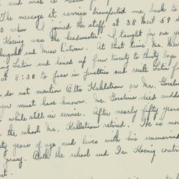 Letter: 1947 August 13
