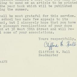 Letter: 1947 June 21