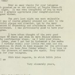 Letter: 1948 December 9