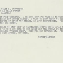 Telegram: 1956 July 13